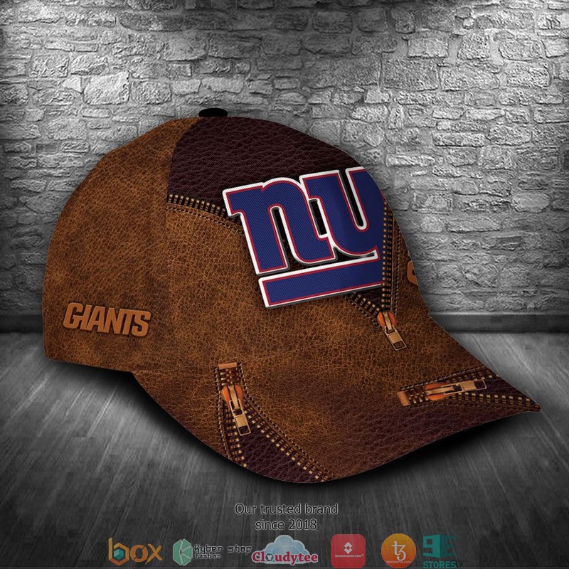New York Giants Luxury NFL Brown Custom Name Cap 2 New York Giants Luxury NFL Brown Custom Name Cap word3