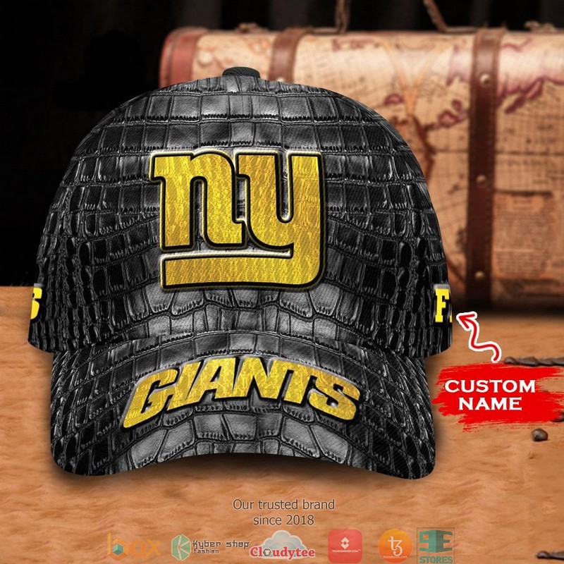 New York Giants Printed Luxury NFL Custom Name Cap word2