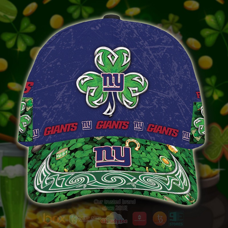 BEST New York Giants St Patrick Day Custom Classic Cap word3