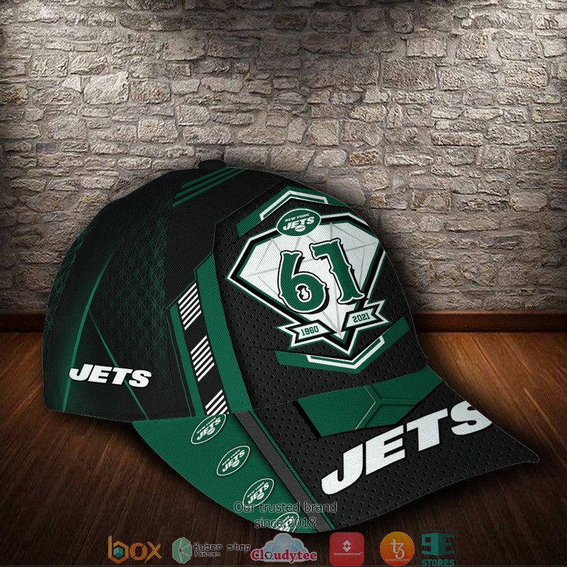 New York Jets Anniversary NFL Custom Name Cap 2 New York Jets Anniversary NFL Custom Name Cap word1