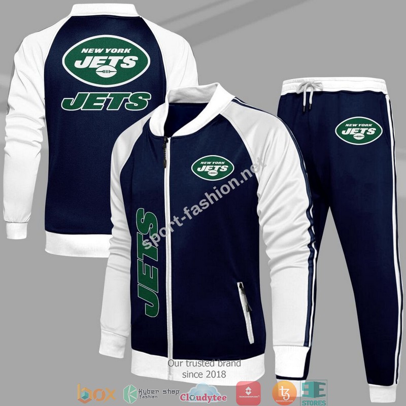 New York Jets Tracksuit Jacket, Pants word2