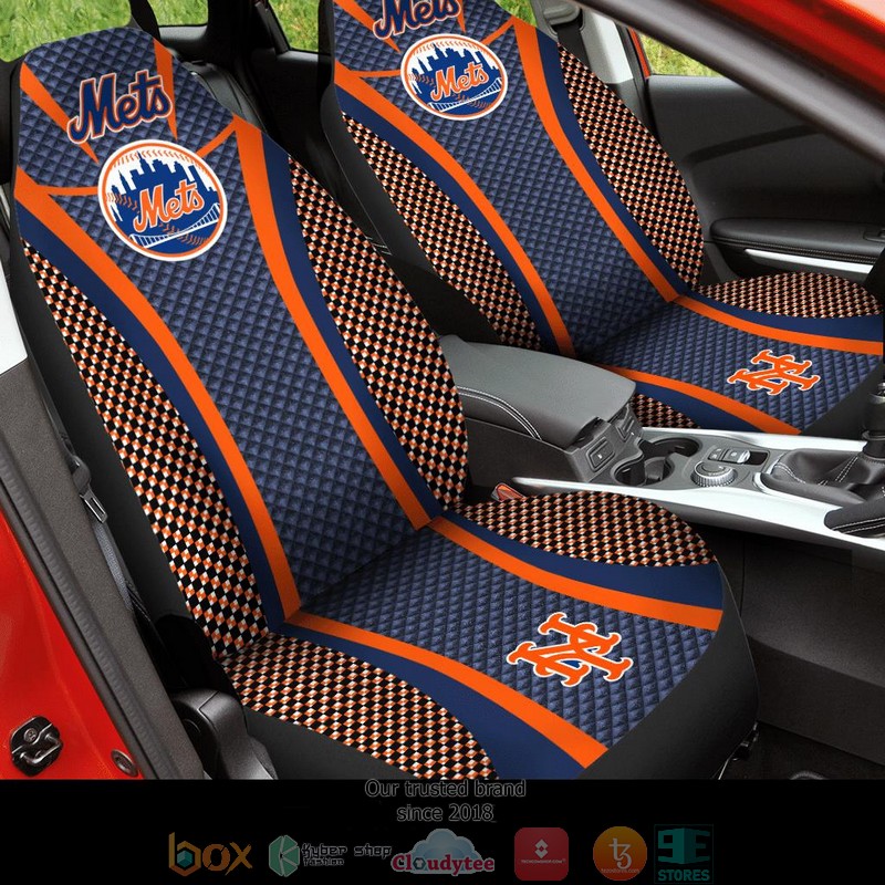 New York Mets Blue Orange Limited Car Seat Covers