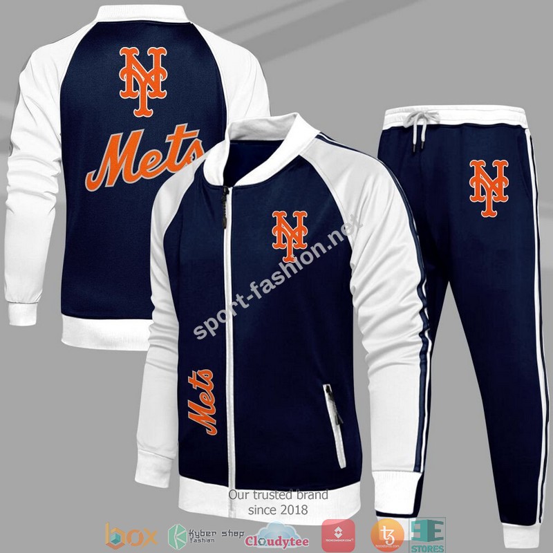 New York Mets Tracksuit Jacket, Pants word1