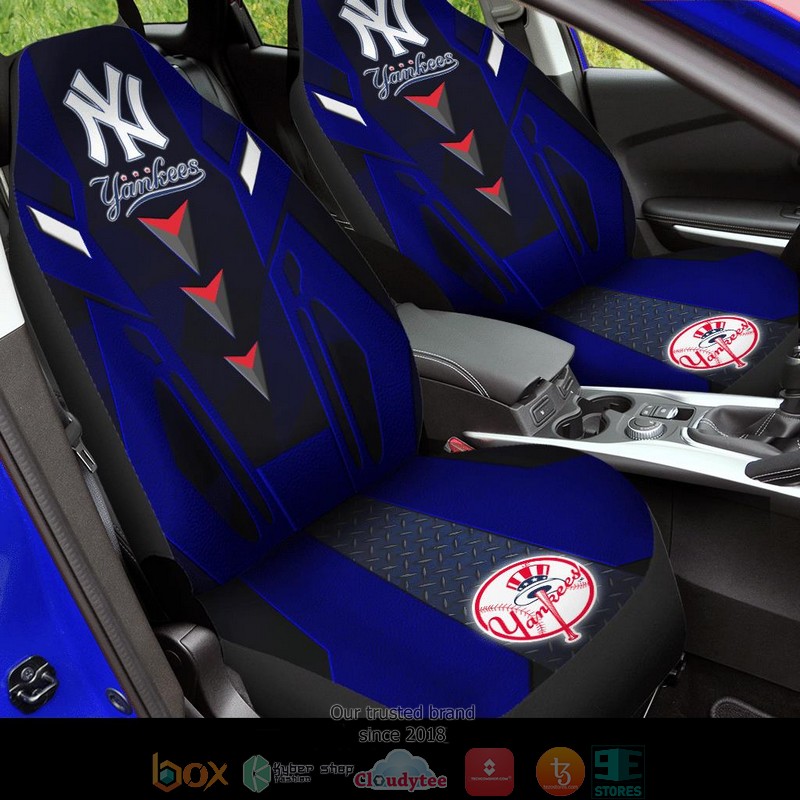New York Yankees Blue Limited Car Seat Covers