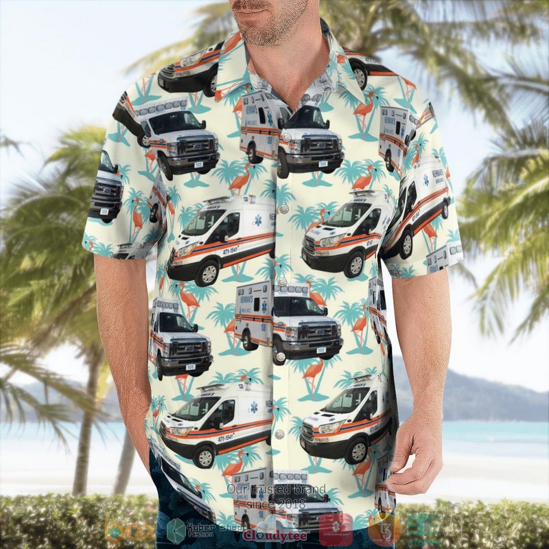 NEW Newman's Ambulance Mobile Alabama Fleet Aloha Shirt 3 NEW Newman's Ambulance Mobile Alabama Fleet Aloha Shirt word3