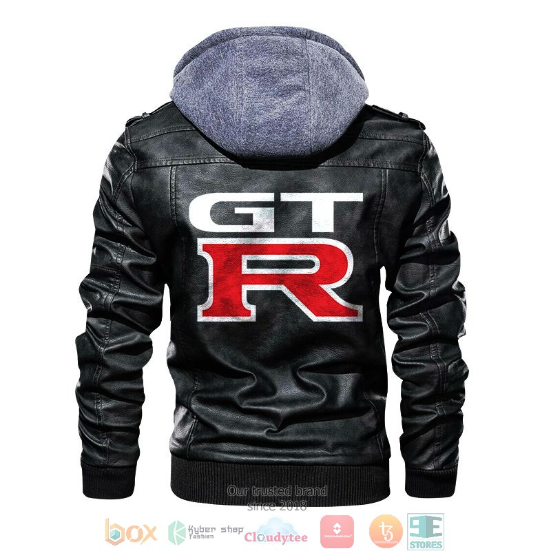 NEW Nissan Skyline GTR PU Leather Jacket 6 NEW Nissan Skyline GTR PU Leather Jacket word2