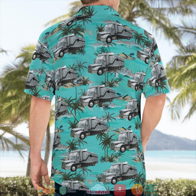 North Carolina State Highway Patrol Command Unit Hawaiian Shirt word1