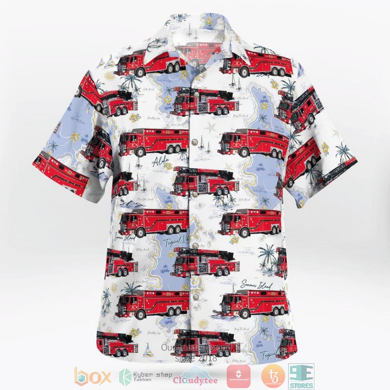 North Charleston South Carolina North Charleston Fire Department Hawaiian Shirt 2 North Charleston South Carolina North Charleston Fire Department Hawaiian Shirt word1
