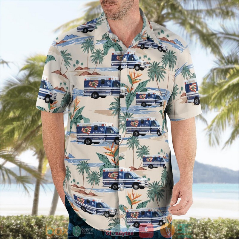 North Las Vegas Nevada Medic West Ambulance Hawaiian Shirt 3 North Las Vegas Nevada Medic West Ambulance Hawaiian Shirt word1