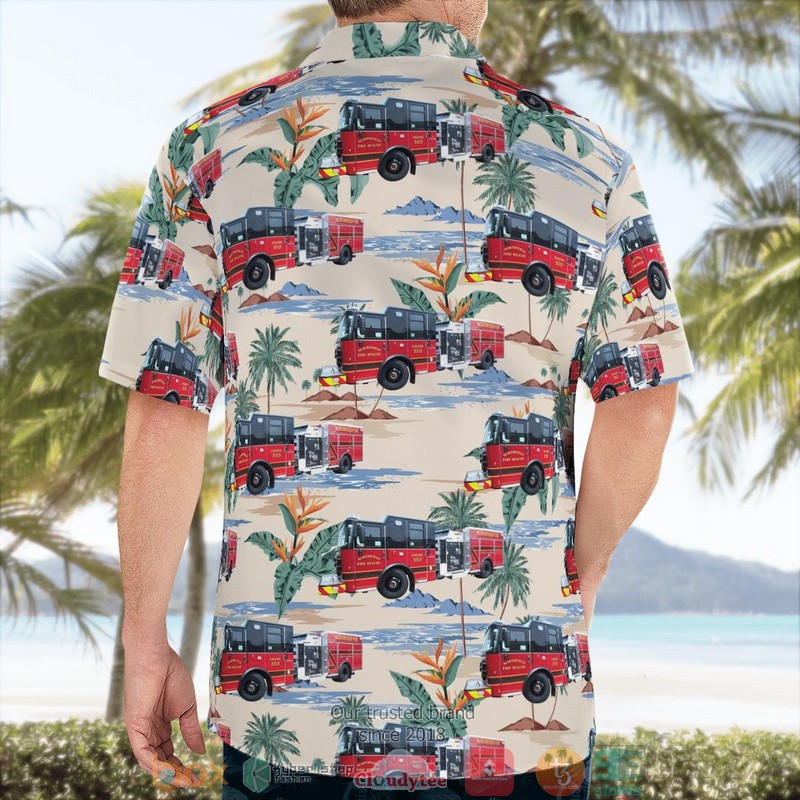 Northfield Ohio Northfield Village Fire Department Hawaiian Shirt word2
