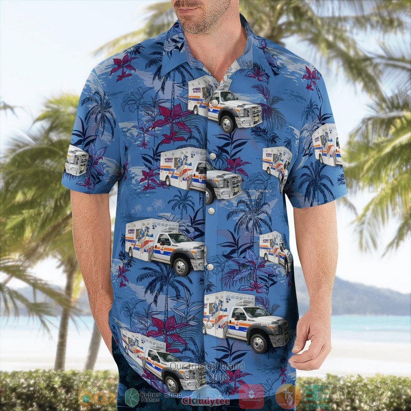 NEW Nottingham Ambulance Squad Trenton New Jersey Aloha Shirt 3 NEW Nottingham Ambulance Squad Trenton New Jersey Aloha Shirt word3