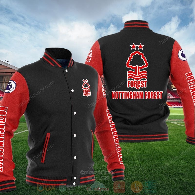 BEST Nottingham Forest F.C Unisex Baseball Jacket 3 BEST Nottingham Forest F.C Unisex Baseball Jacket word1