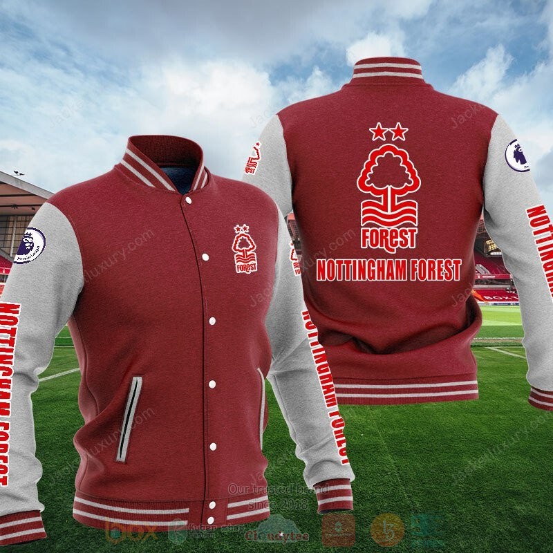 BEST Nottingham Forest F.C Unisex Baseball Jacket 4 BEST Nottingham Forest F.C Unisex Baseball Jacket word1