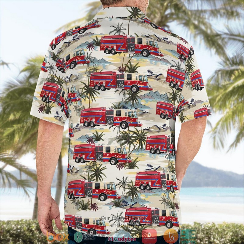 Nueces County Texas Annaville Fire Department Nueces County ESD 1 Hawaiian Shirt word3