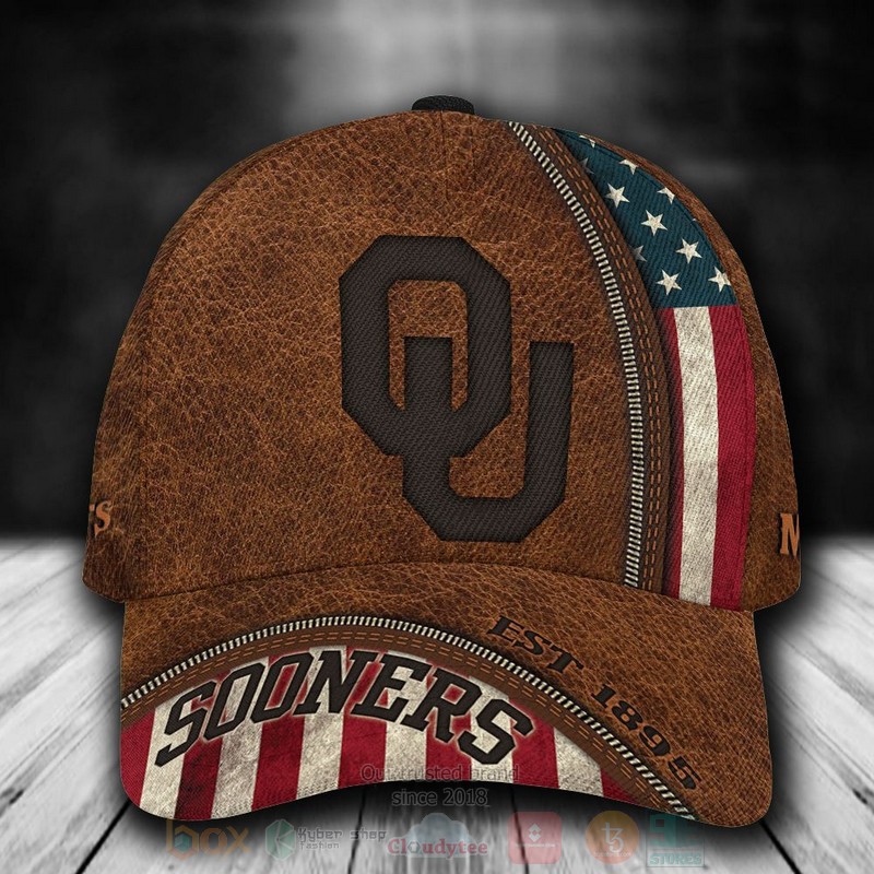 BEST OS NCAA Team Custom Name 3D Cap word3