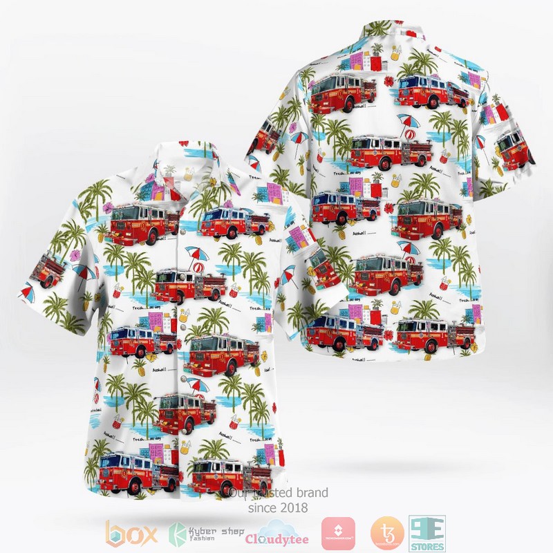 NEW Oceanic Hook & Ladder Co.No.1 New York Hawaii Shirt 9 NEW Oceanic Hook & Ladder Co.No.1 New York Hawaii Shirt word2