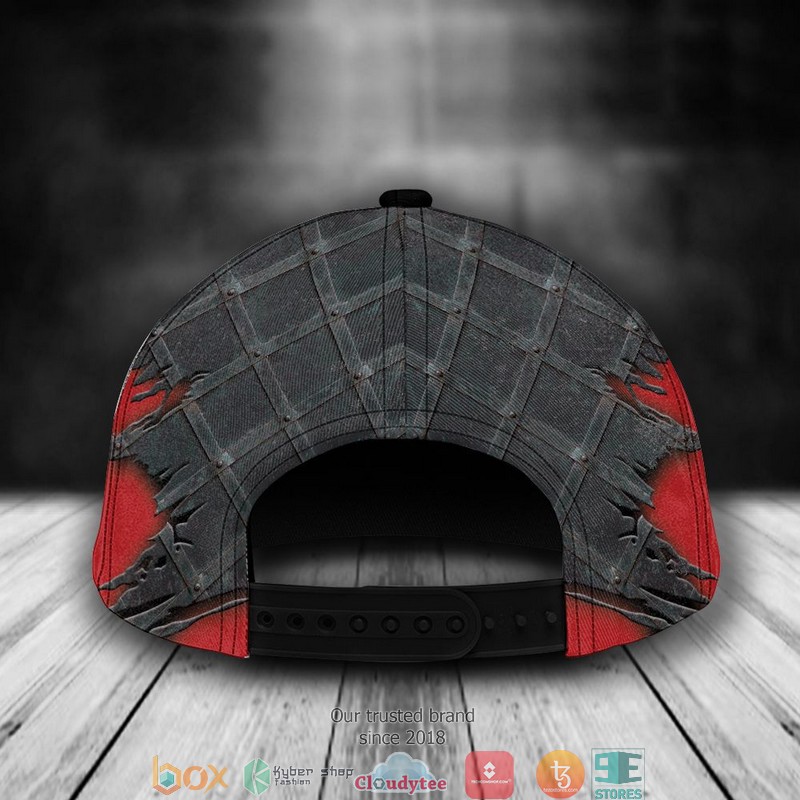 Ohio State Buckeyes Captain America NCAA1 Custom Name Cap 4 Ohio State Buckeyes Captain America NCAA1 Custom Name Cap word1