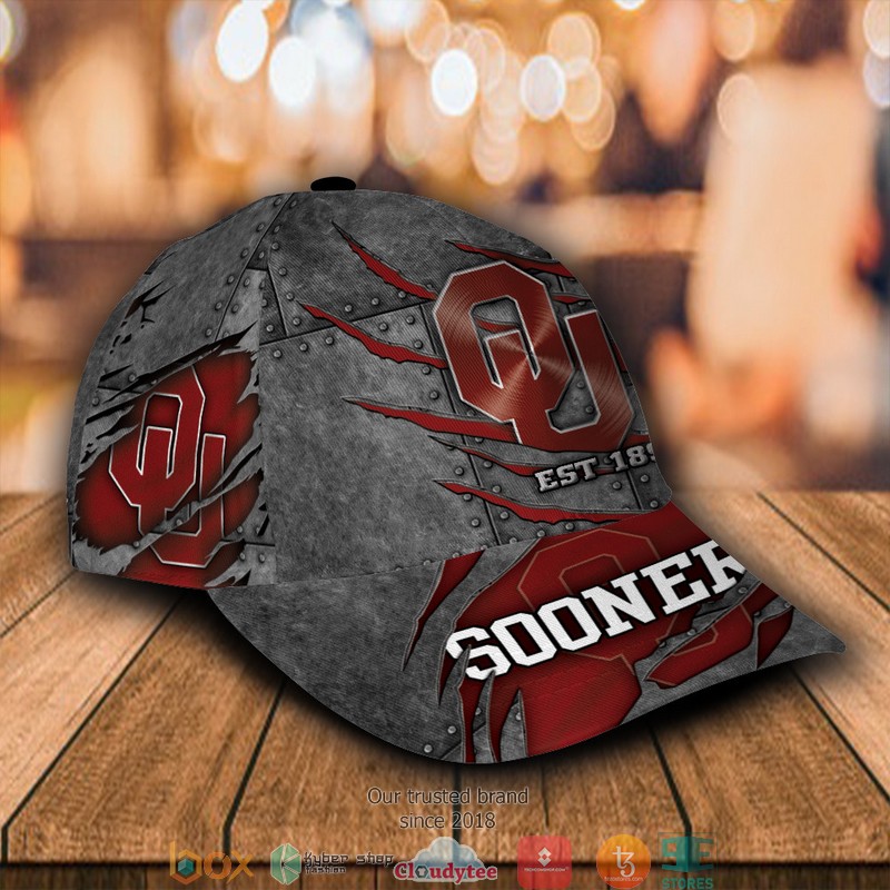 Oklahoma Sooners Luxury NCAA1 Custom Name Cap 2 Oklahoma Sooners Luxury NCAA1 Custom Name Cap word1