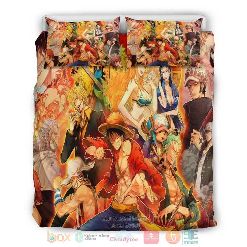 One Piece Character Bedding Sets word2