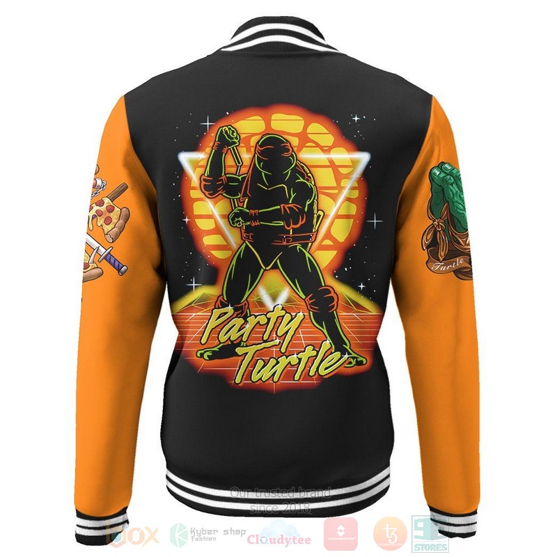 BEST Orange Michelangelo TMNT Mike Mikey Cosplay Custom Name Unisex Baseball Jacket 3 BEST Orange Michelangelo TMNT Mike Mikey Cosplay Custom Name Unisex Baseball Jacket word3