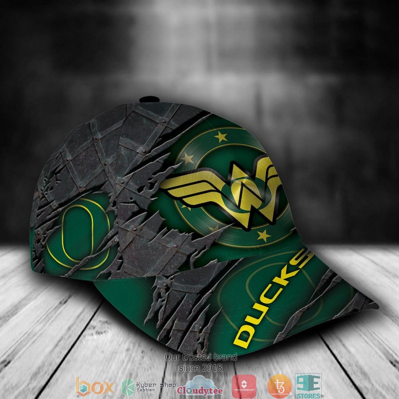 Oregon Ducks Wonder Woman NCAA1 Custom Name Cap 2 Oregon Ducks Wonder Woman NCAA1 Custom Name Cap word1