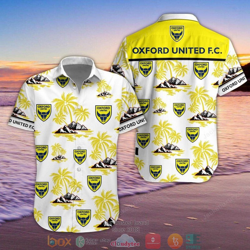 Oxford United Hawaiian shirt, short 4 Oxford United Hawaiian shirt, short word2