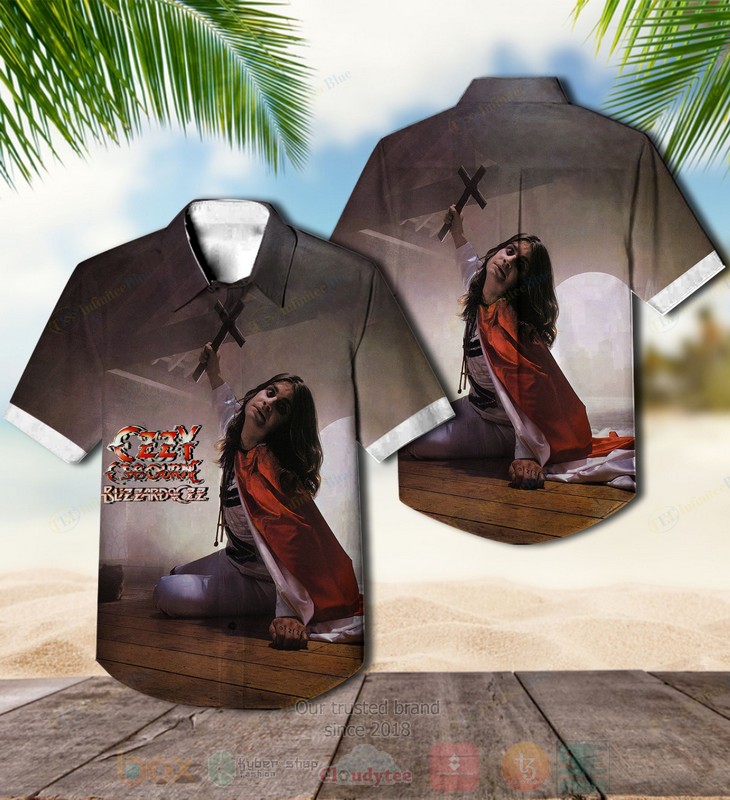 BEST Ozzy Osbourne Blizzard of Ozz Album Aloha Hawaiian Shirt