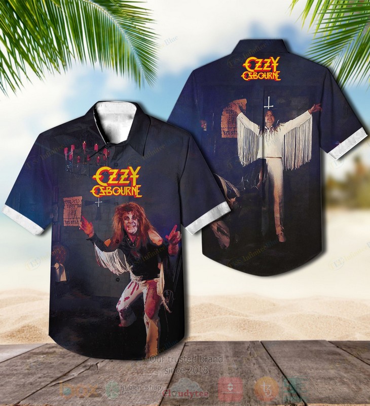 BEST Ozzy Osbourne Diary of a Madman Album Aloha Hawaiian Shirt