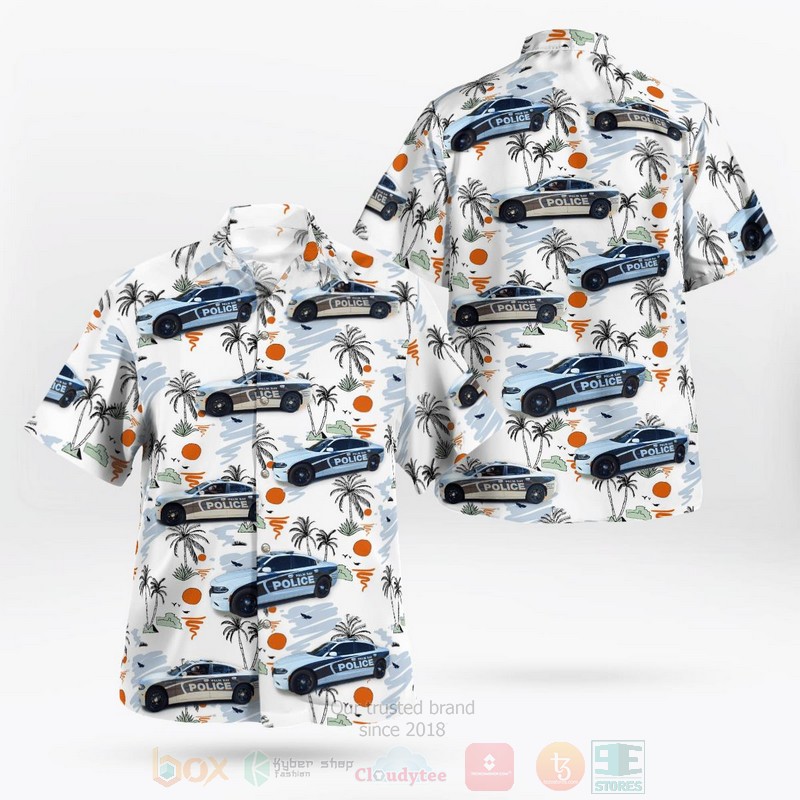 BEST Palm Bay Police Department, Palm Bay, Florida 3D Aloha Shirt word3