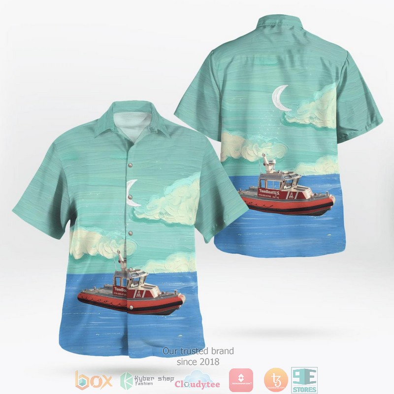 Pasadena Maryland BoatUS TowBoatUS Baltimore Hawaii 3D Shirt word2