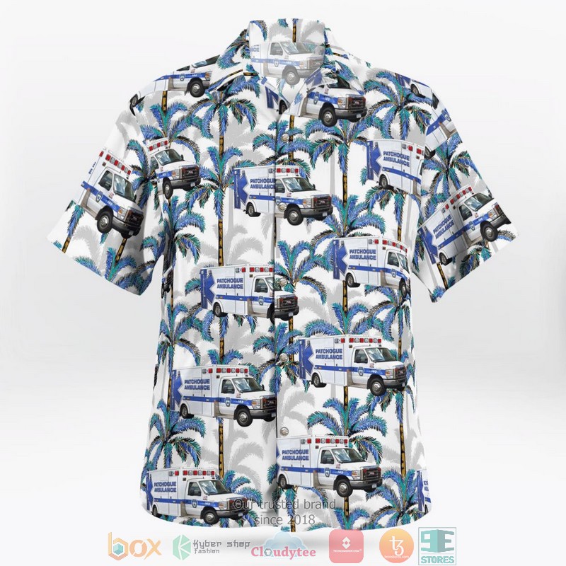 Patchogue New York Patchogue Ambulance Company Aloha Shirt 3 Patchogue New York Patchogue Ambulance Company Aloha Shirt word1