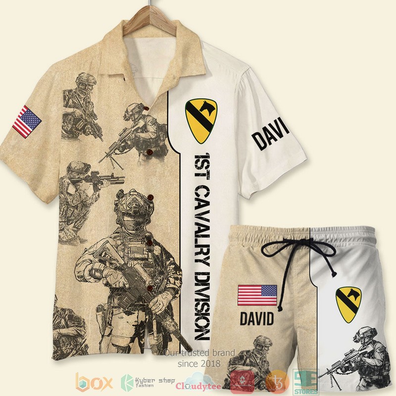 HOT Personalized 1st Cavalry Divison Hawaii Shirt, shorts 3 HOT Personalized 1st Cavalry Divison Hawaii Shirt, shorts word2