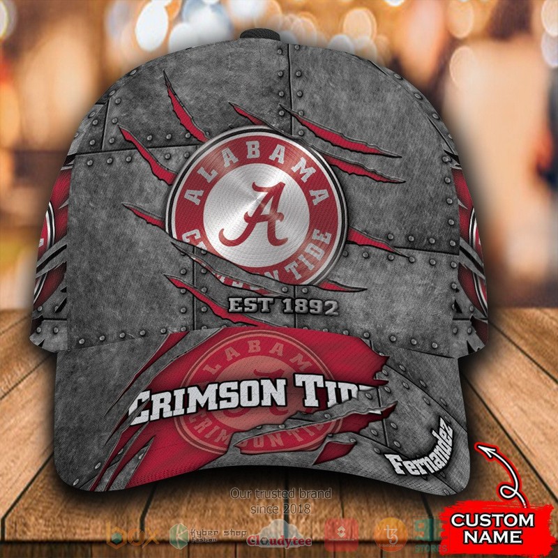 BEST Personalized Alabama Crimson Tide custom Hat word3