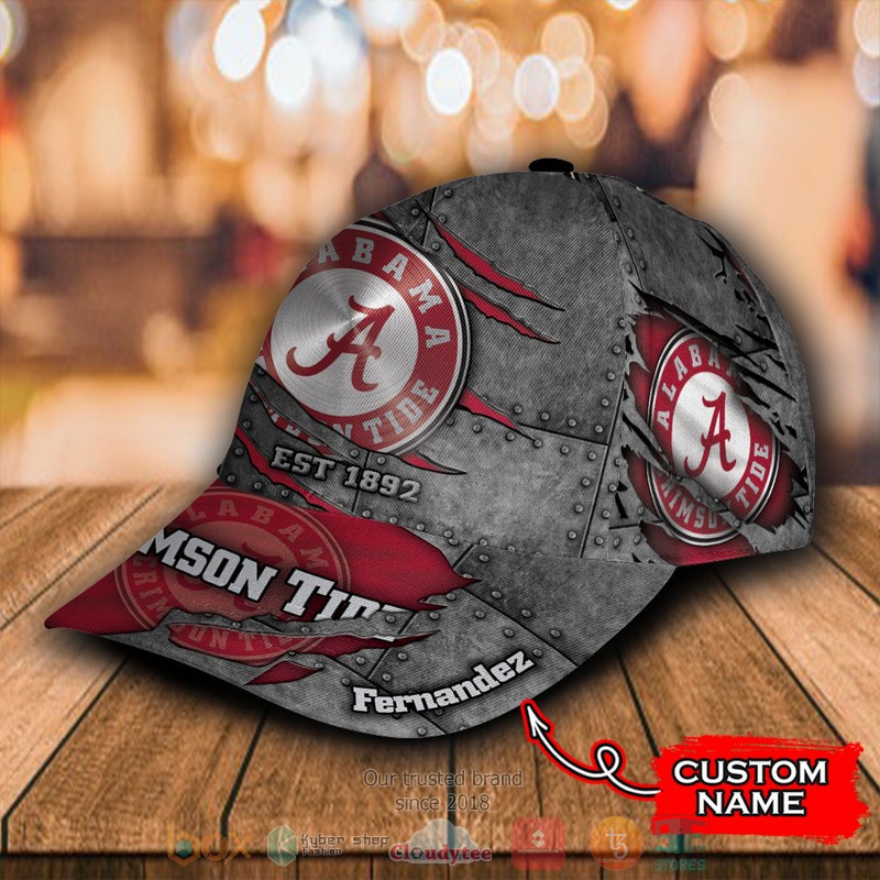 BEST Personalized Alabama Crimson Tide custom Hat 3 BEST Personalized Alabama Crimson Tide custom Hat word3
