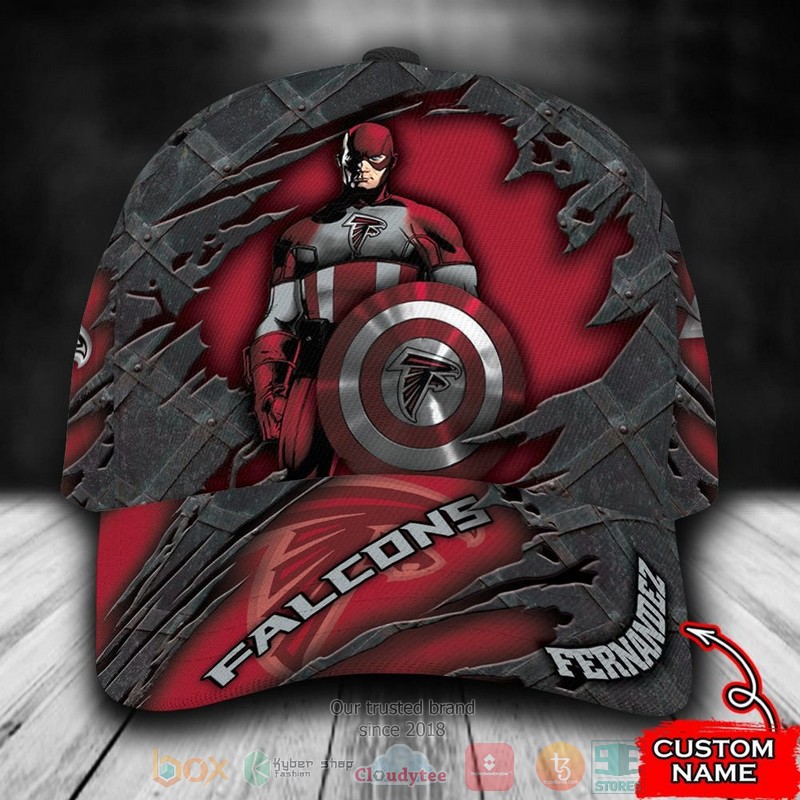 BEST Personalized Atlanta Falcons Captain America custom Hat 8 BEST Personalized Atlanta Falcons Captain America custom Hat word3