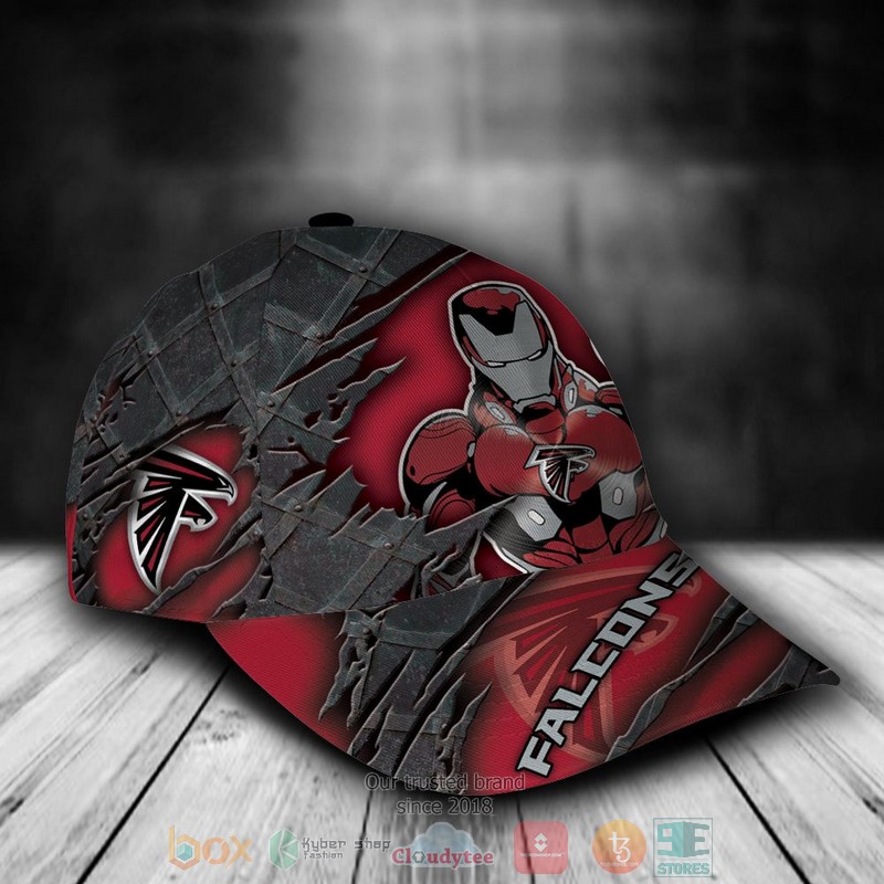 BEST Personalized Atlanta Falcons Iron Man custom Hat 2 BEST Personalized Atlanta Falcons Iron Man custom Hat word2