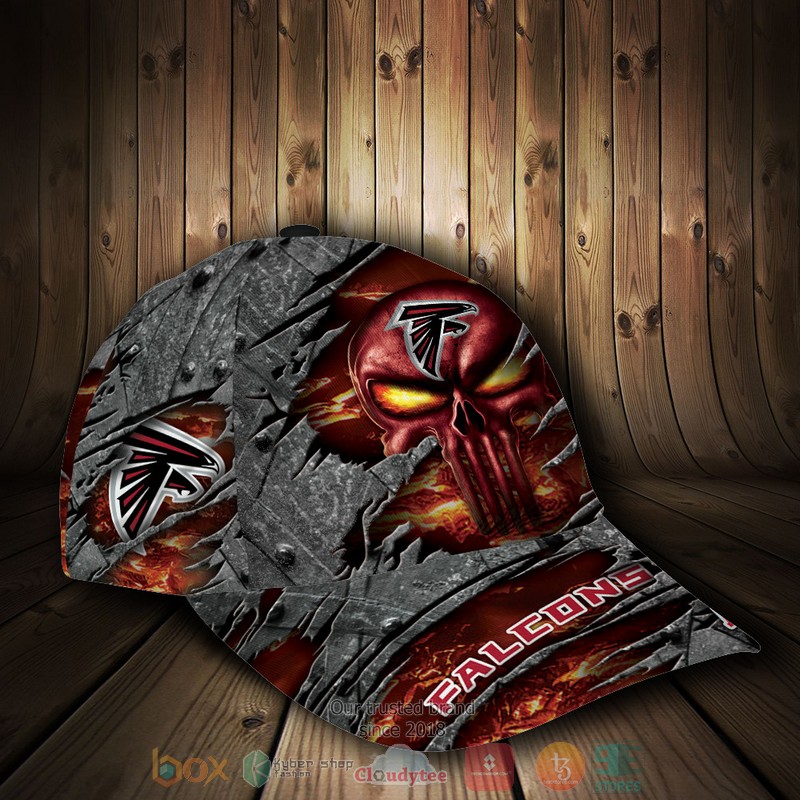 NEW Atlanta Falcons Skull Custom name Cap Hat 2 NEW Atlanta Falcons Skull Custom name Cap Hat word2