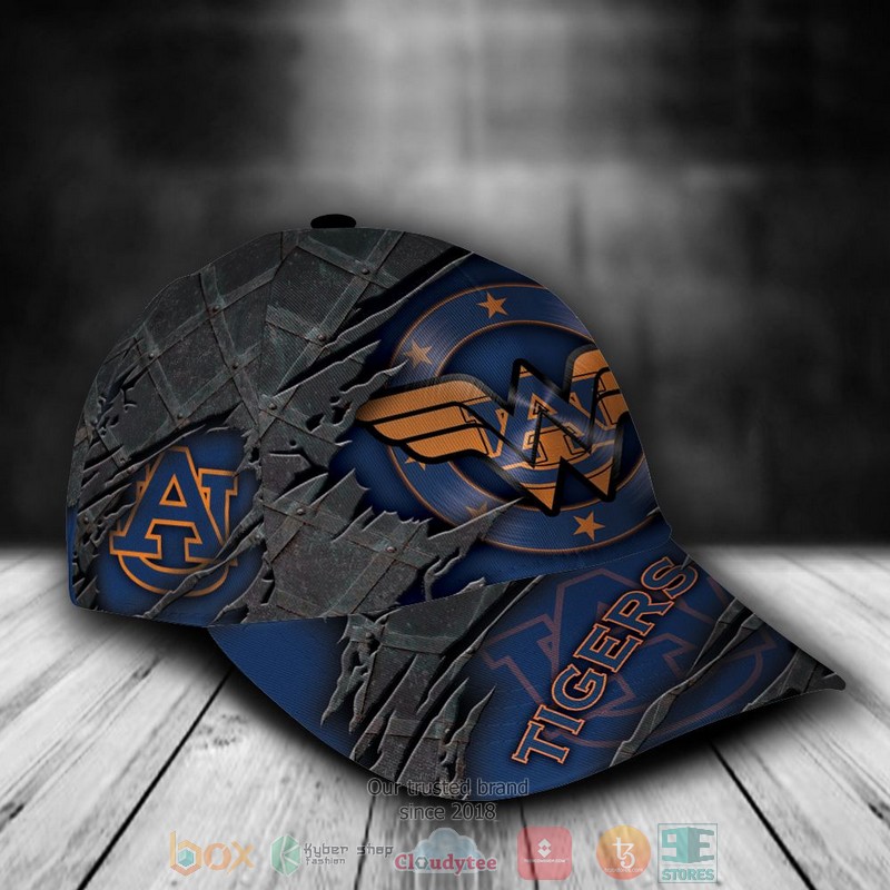 Best Personalized Auburn Tigers Wonder Wonman Custom Hat Word2