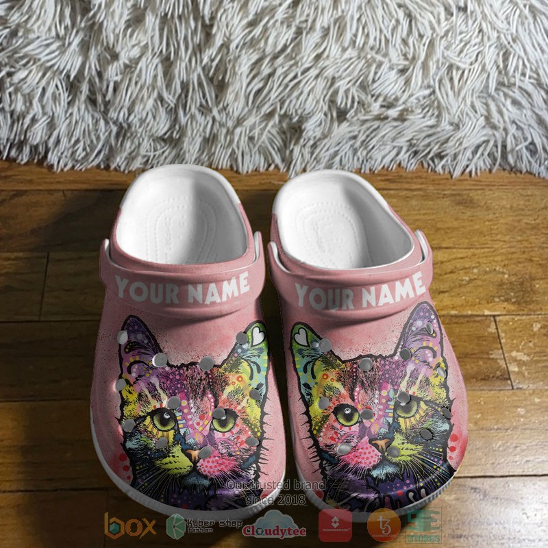 NEW Personalized Beautiful Cat custom Crocs Crocband Clog 3 NEW Personalized Beautiful Cat custom Crocs Crocband Clog word2