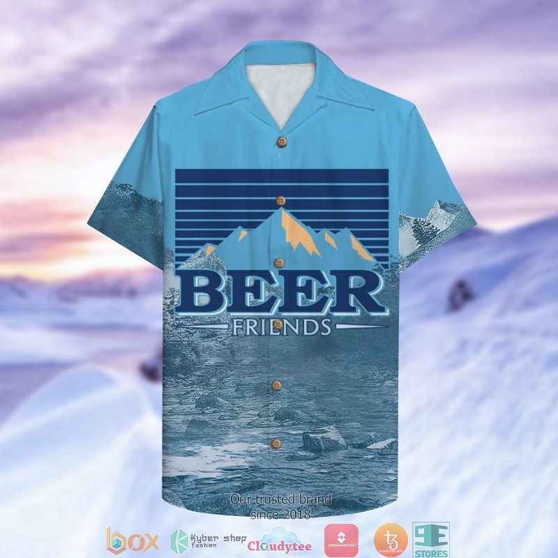 Personalized Beer Friends Hawaiian shirt 1 Personalized Beer Friends Hawaiian shirt word2