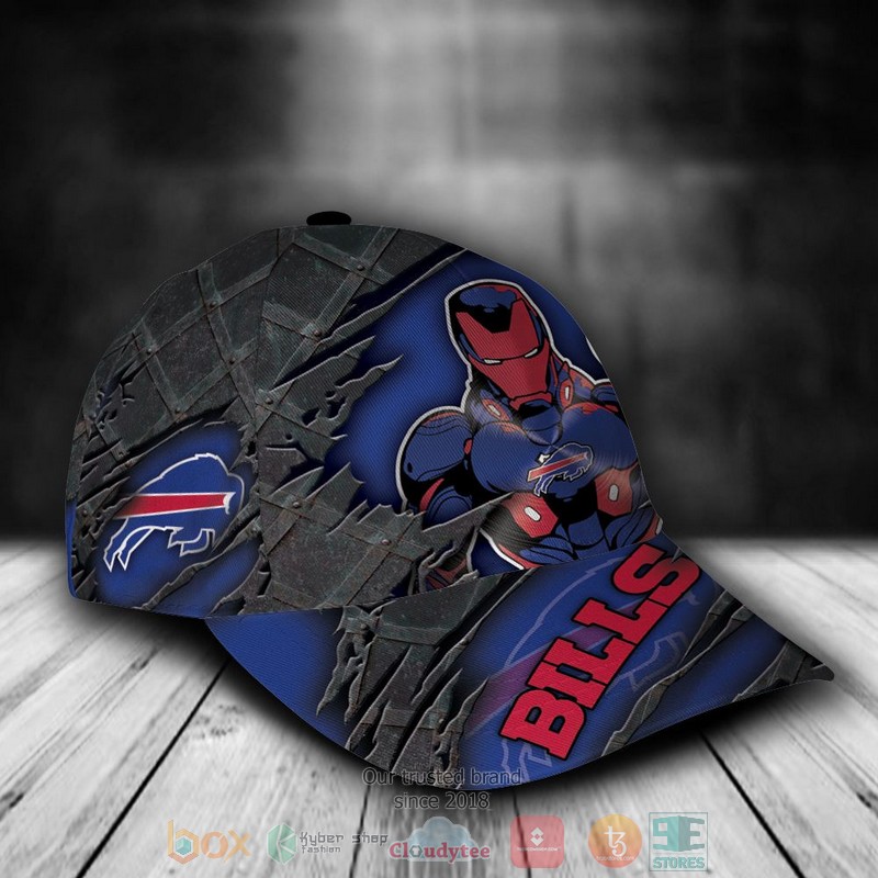 BEST Personalized Buffalo Bills Iron Man custom Hat 2 BEST Personalized Buffalo Bills Iron Man custom Hat word1