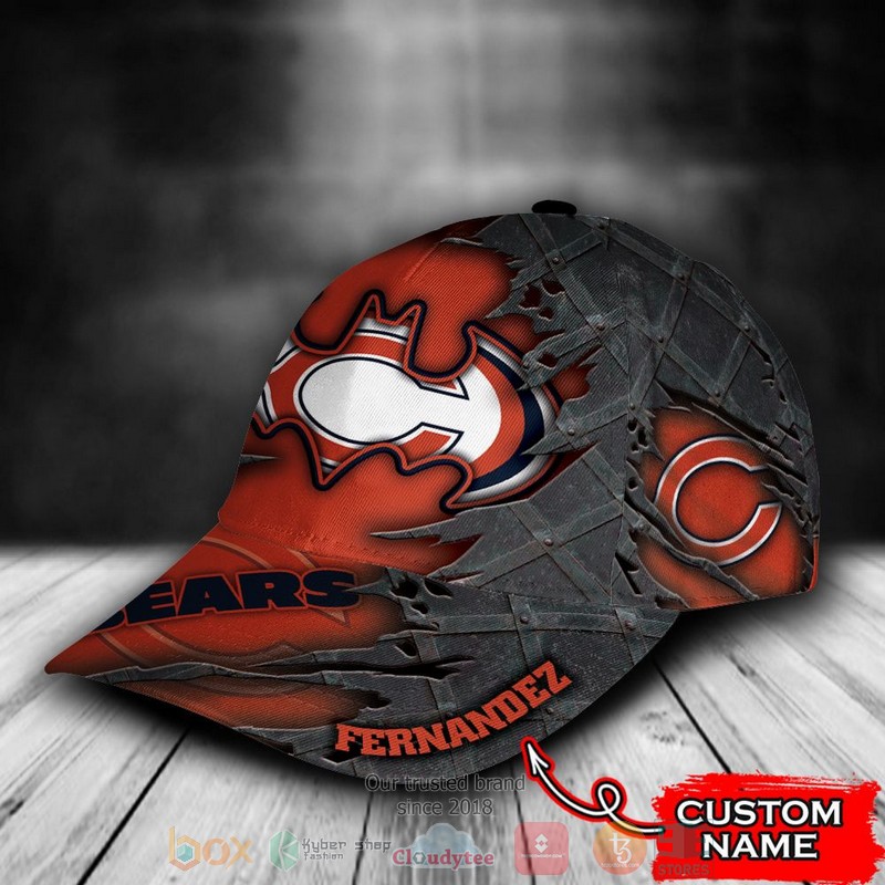 BEST Personalized Chicago Bears Batman custom Hat 3 BEST Personalized Chicago Bears Batman custom Hat word1