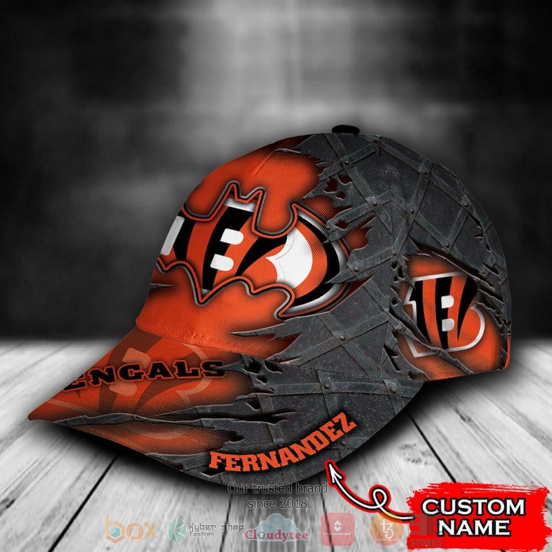BEST Personalized Cincinnati Bengals Batman custom Hat 3 BEST Personalized Cincinnati Bengals Batman custom Hat word1