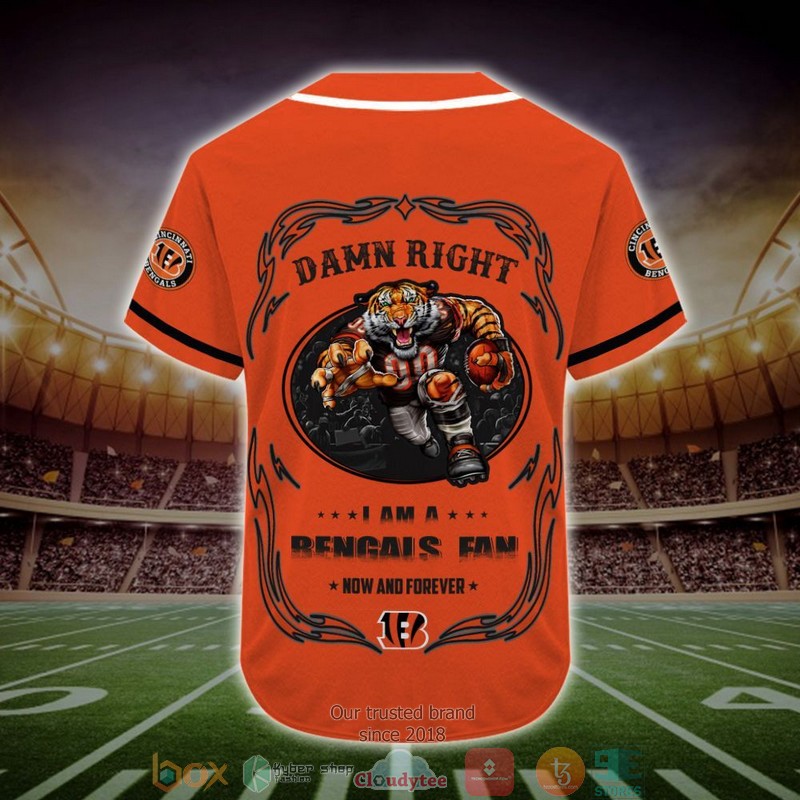 Personalized Cincinnati Bengals Mascot NFL Baseball Jersey Shirt 3 Personalized Cincinnati Bengals Mascot NFL Baseball Jersey Shirt word3