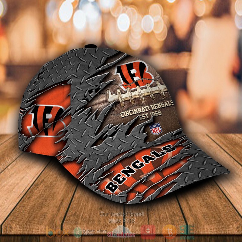 Best Personalized Cincinnati Bengals Custom Hat Word1