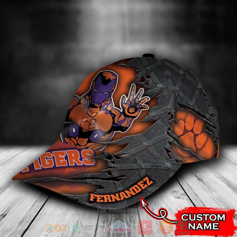 BEST Personalized Clemson Tigers Iron Man custom Hat 3 BEST Personalized Clemson Tigers Iron Man custom Hat word3