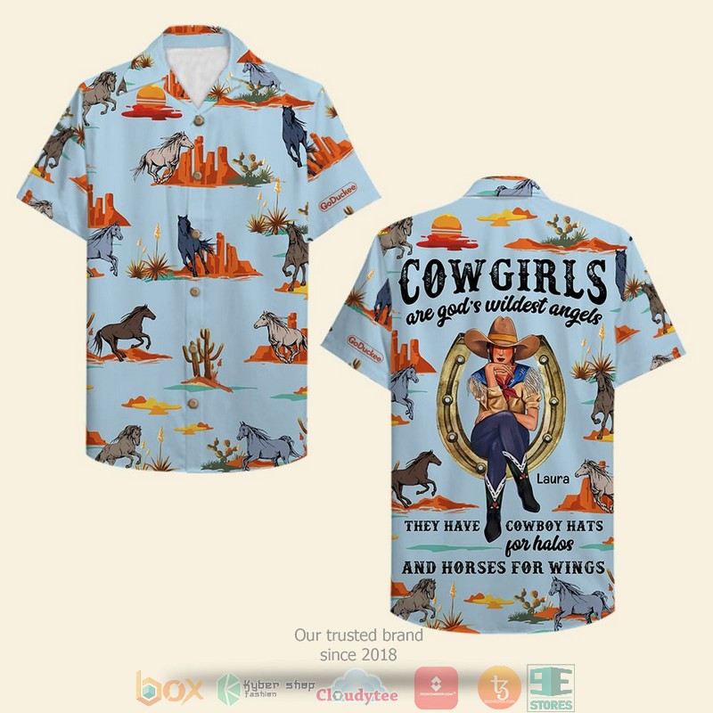 HOT Personalized Cowgirl Horse Pattern Cowgirls Are God's Wildest Angels Hawaii Shirt 10 HOT Personalized Cowgirl Horse Pattern Cowgirls Are God's Wildest Angels Hawaii Shirt word1
