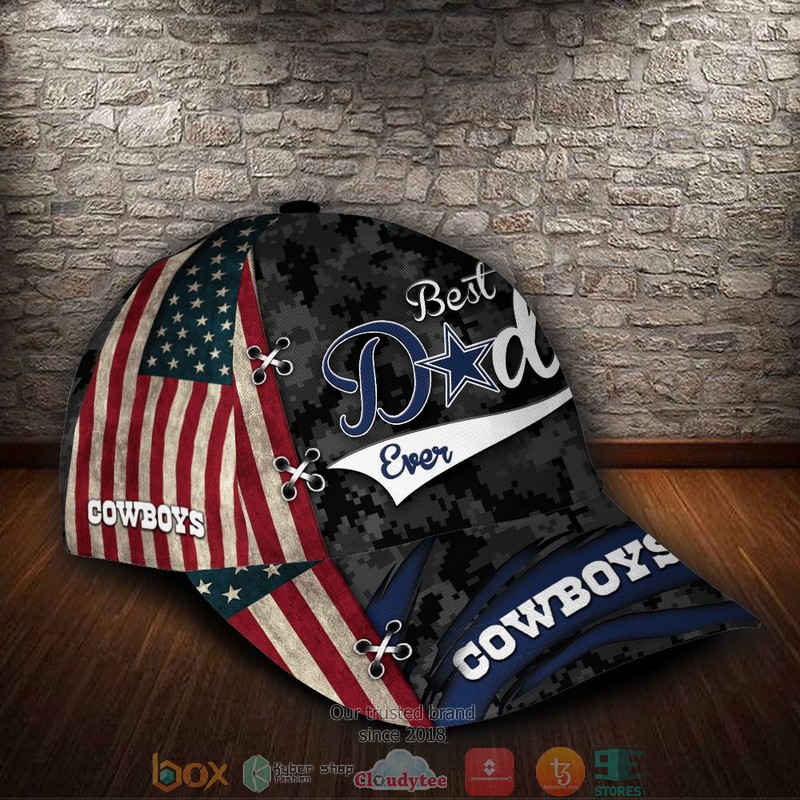 NEW Dallas Cowboys Best Dad Custom name Hat 5