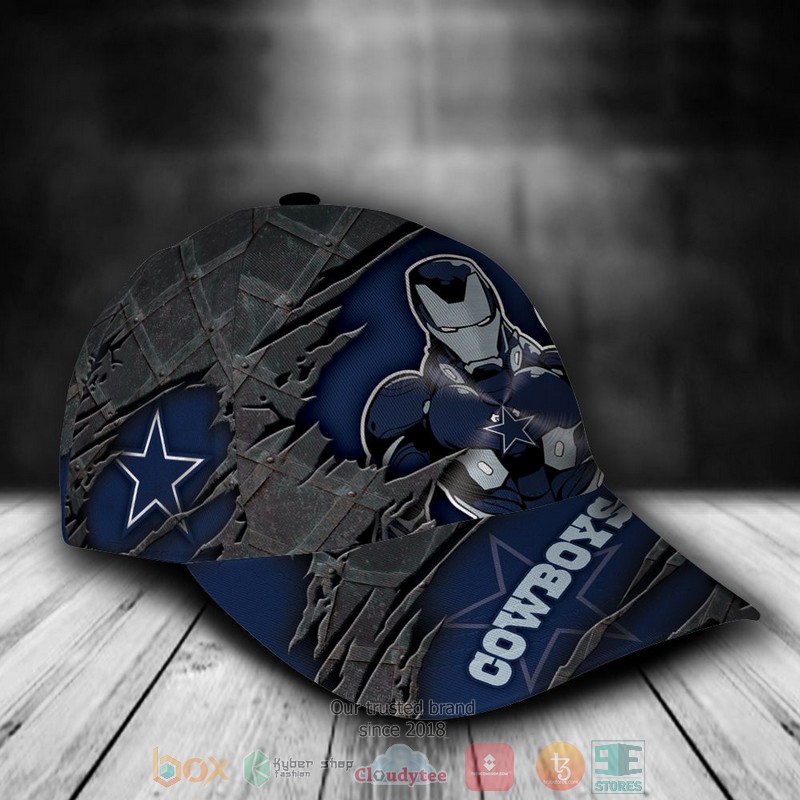 BEST Personalized Dallas Cowboys Iron Man custom Hat 2 BEST Personalized Dallas Cowboys Iron Man custom Hat word2