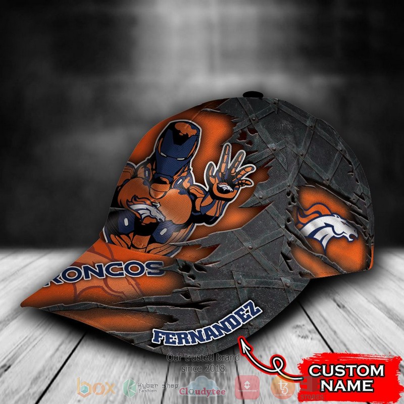 BEST Personalized Denver Broncos Iron Man custom Hat 3 BEST Personalized Denver Broncos Iron Man custom Hat word1